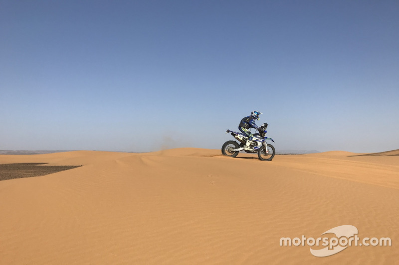 Sara García en el Rally Merzouga 2018