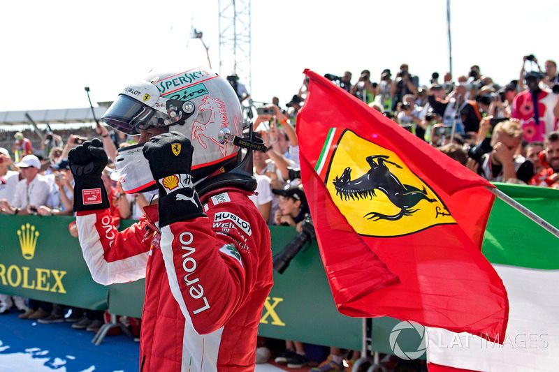 2018 Sebastian Vettel, Ferrari