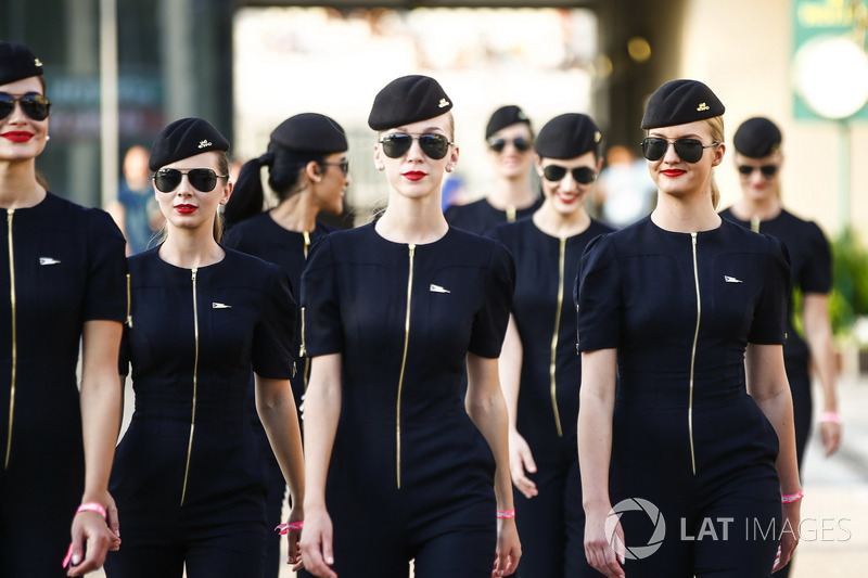 Chicas de la parrilla