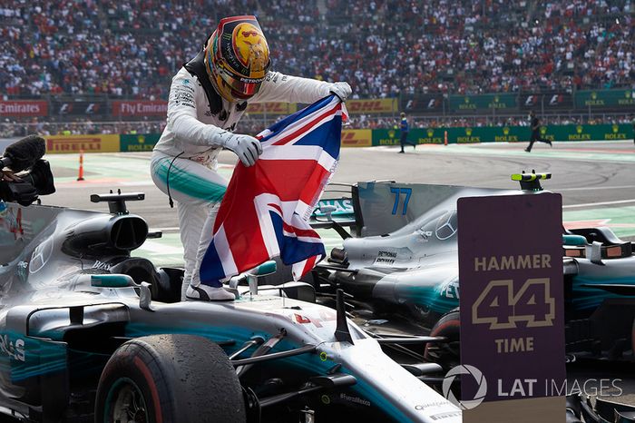 Campeón del mundo de F1 2017 Lewis Hamilton, Mercedes AMG F1