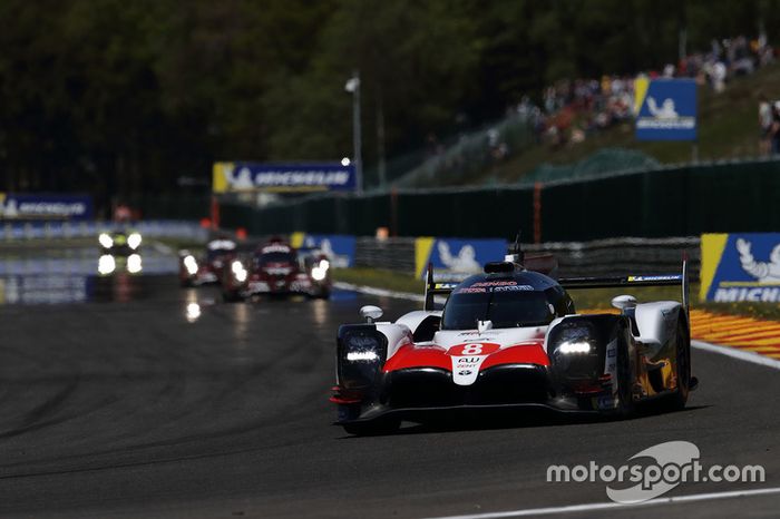 #8 Toyota Gazoo Racing Toyota TS050: Sébastien Buemi, Kazuki Nakajima, Fernando Alonso