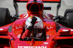 Race winner Sebastian Vettel, Ferrari