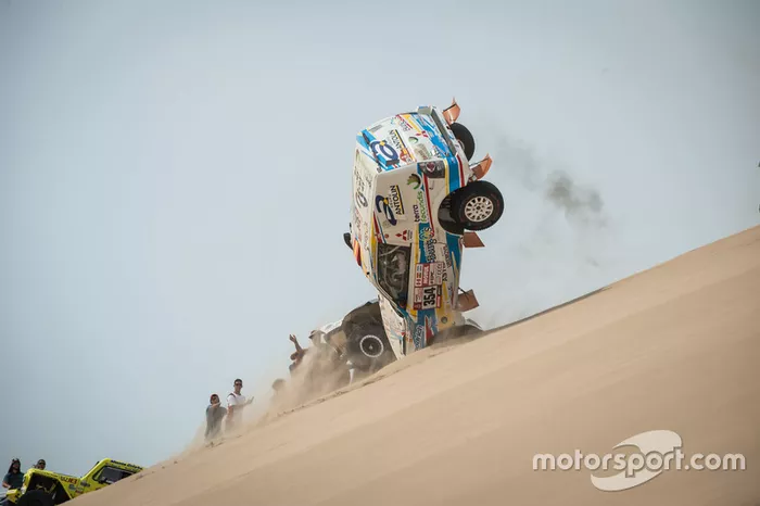 Cristina Guitierrez accidente Dakar