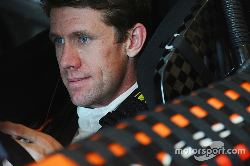 Carl Edwards (Gibbs-Toyota): Vierter mit Crash im Rennen