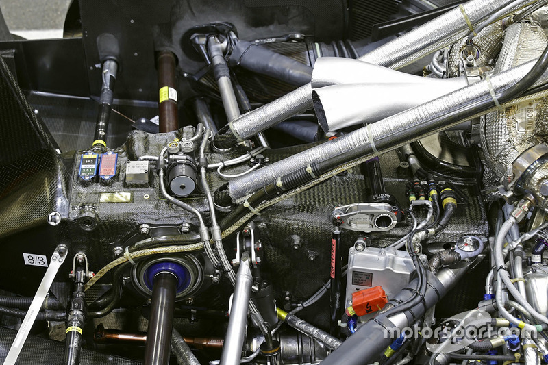 Audi R18: Getriebedetail