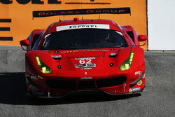 #62 Risi Competizione Ferrari 488 GTE: Toni Vilander, Giancarlo Fisichella