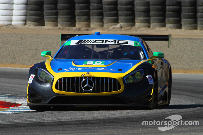 #80 Lone Star Racing Mercedes AMG GT3: Ден Нокс, Майк Скін