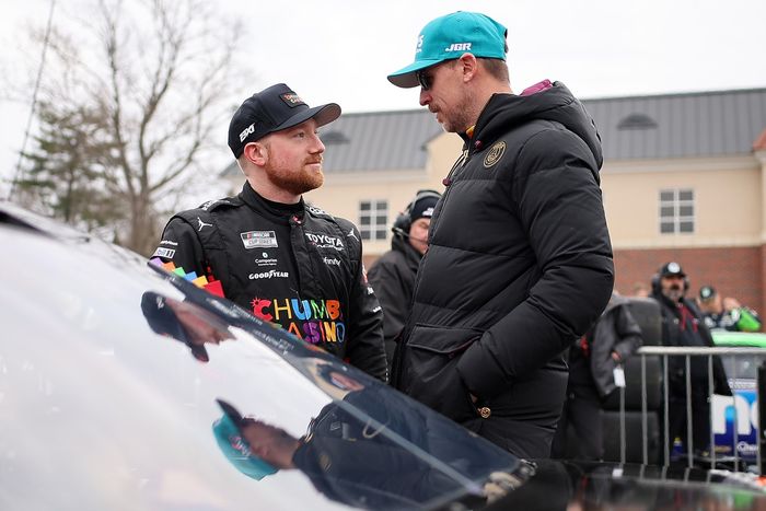 Tyler Reddick, 23XI Racing, Denny Hamlin, Joe Gibbs Racing