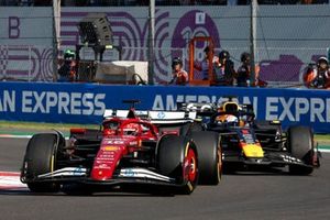Charles Leclerc, Ferrari, Max Verstappen, Red Bull Racing