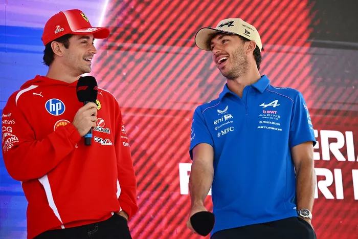 Charles Leclerc, Ferrari, Pierre Gasly, Alpine
