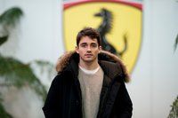 Charles Leclerc à Maranello