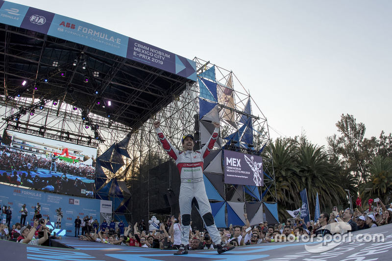 Podio: el ganador de la carrera Lucas Di Grassi, Audi Sport ABT Schaeffler