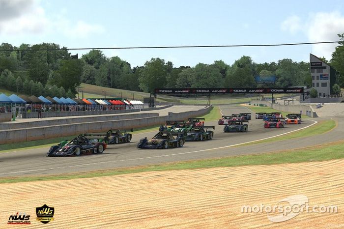 Imagen de la cita en Road Atlanta de la Liga Nacional de Escuderías