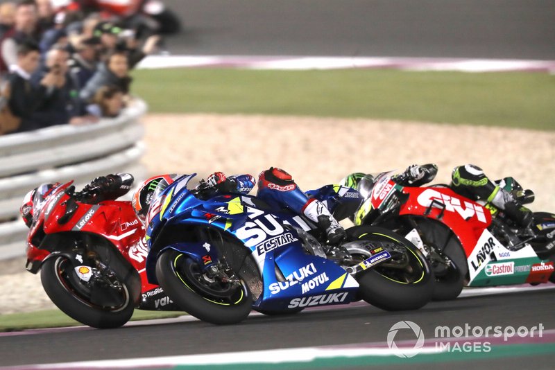Danilo Petrucci, Ducati Team, Alex Rins, Team Suzuki MotoGP, Cal Crutchlow, Team LCR Honda
