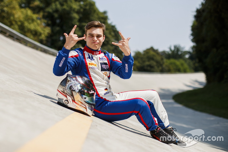 David Beckmann, vainqueur de la Course 1 à Spa-Francorchamps...