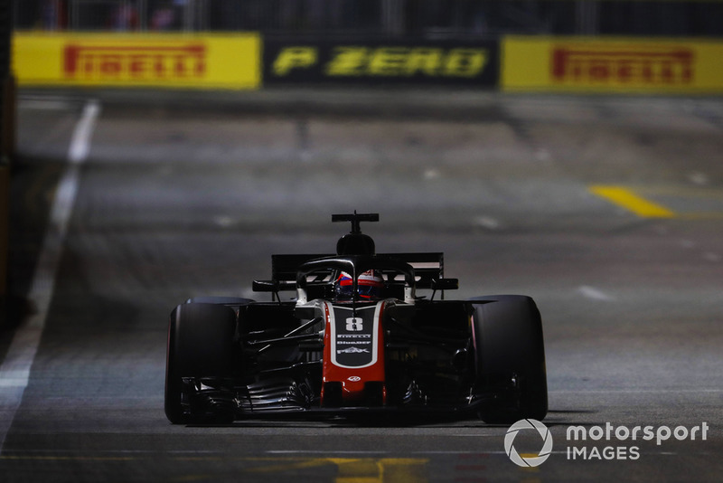 15. Romain Grosjean, Haas F1 Team VF-18