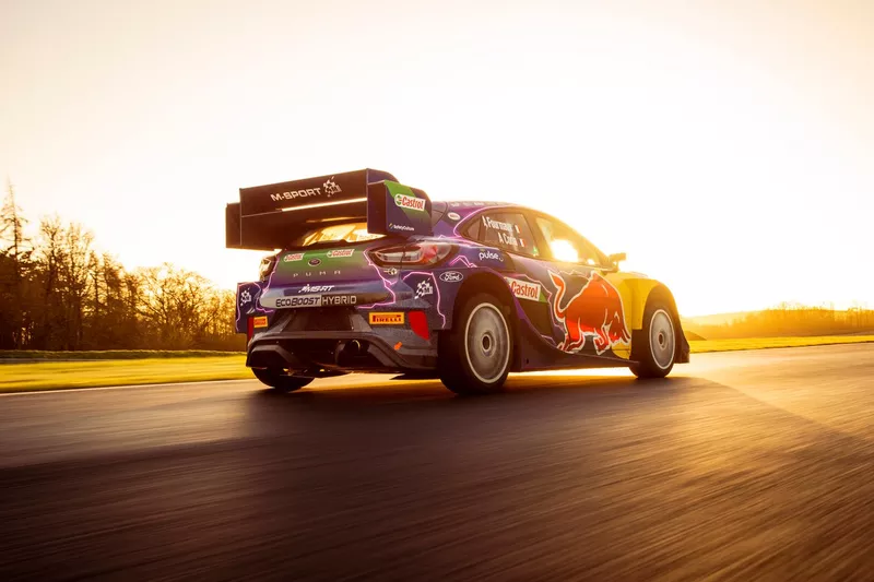 ［［シンバ☆］］PUMA Red Bull Racing 2022 M-Sport reveals bold new-look Puma WRC 2022 challenger
