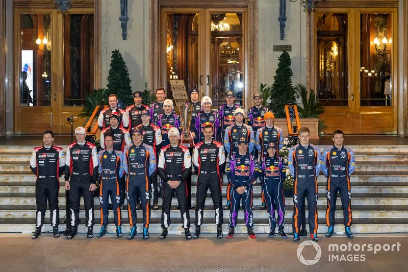 Les pilotes WRC 2022