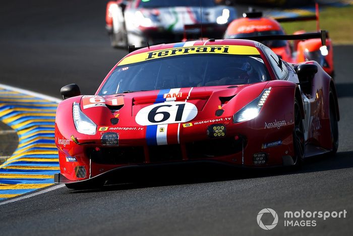 #61 Luzich Racing Ferrari 488 GTE Evo: Francesco Piovanetti, Oswaldo Negri Jr., Come Ledogar