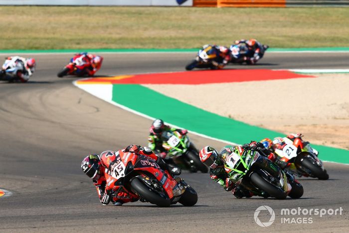 Scott Redding, Aruba.it Racing Ducati, Jonathan Rea, Kawasaki Racing Team, Michael Ruben Rinaldi, Team Goeleven