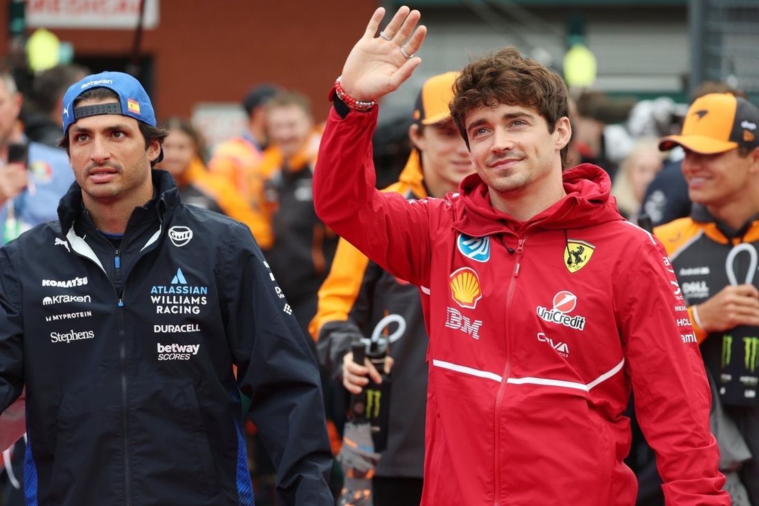 Charles Leclerc, Ferrari, Carlos Sainz, Williams