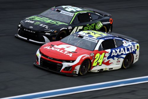 William Byron, Hendrick Motorsports Chevrolet, Tyler Reddick, 23XI Racing Toyota