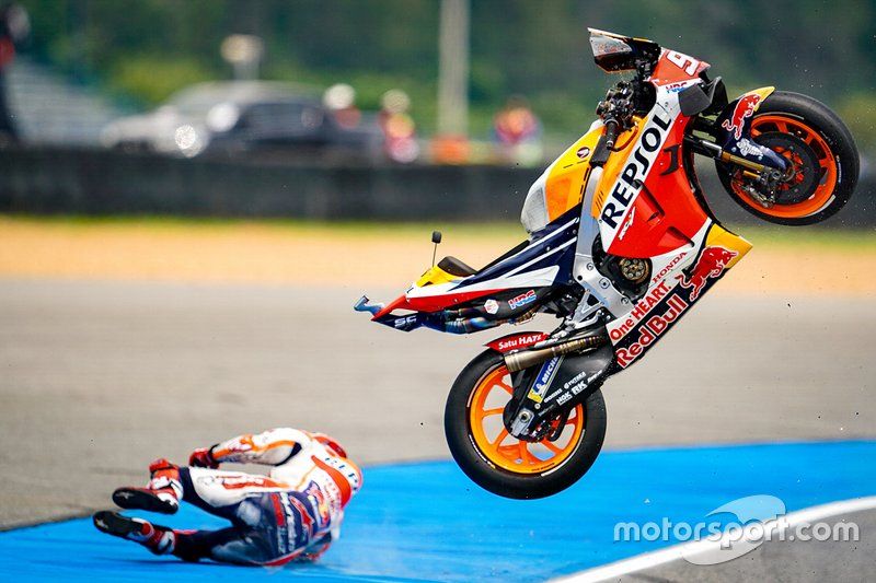 Caída de Marc Márquez, Repsol Honda Team