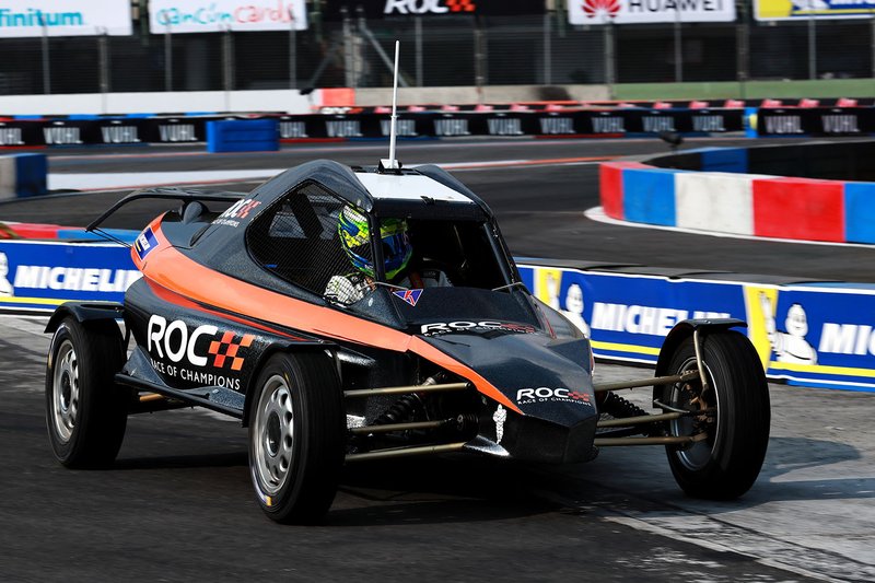 Benito Guerra pilote la ROC Car