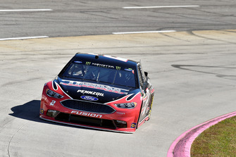 Brad Keselowski, Team Penske, Ford Fusion Thomas Built Buses