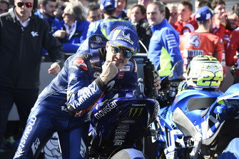 Le vainqueur Maverick Viñales, Yamaha Factory Racing