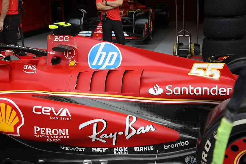 Détail technique de la Ferrari SF-24