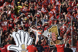 2. Marc Marquez, Repsol Honda Team, feiert mit Fans