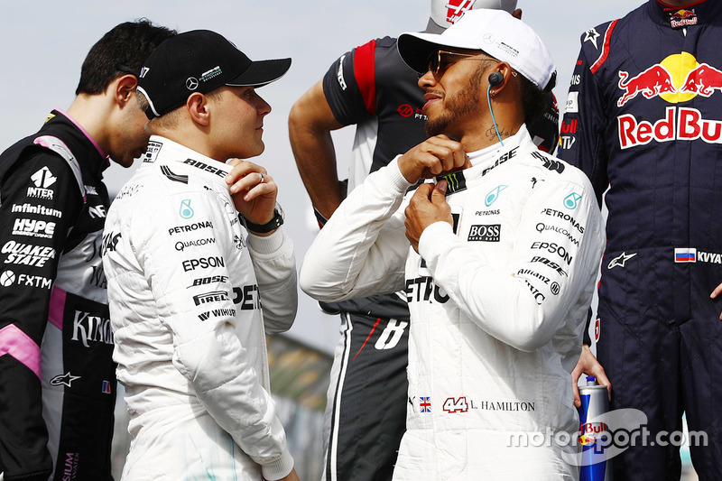 Foto de grupo de pilotos F1 2017