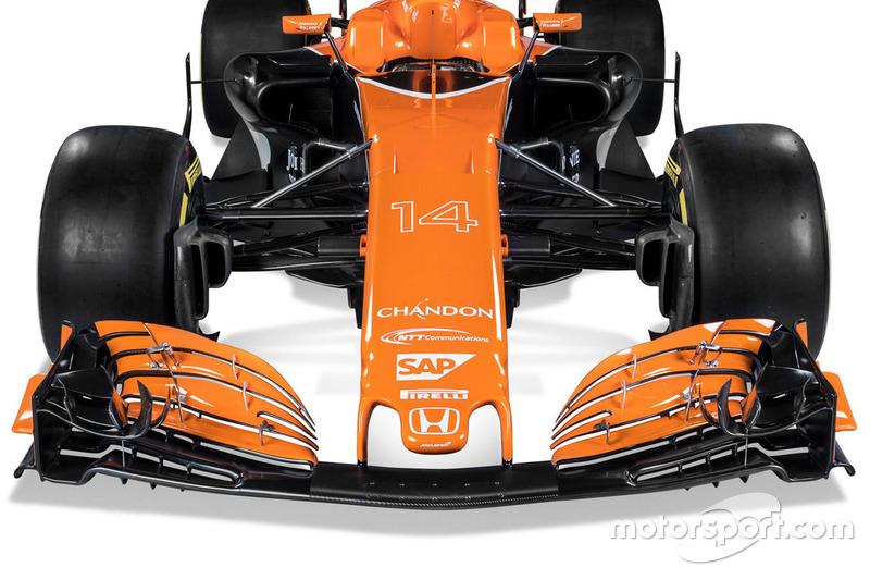 Переднее антикрыло McLaren MCL32