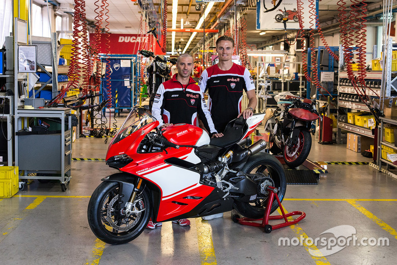 Marco Melandri, Ducati Team, Chaz Davies, Ducati Team