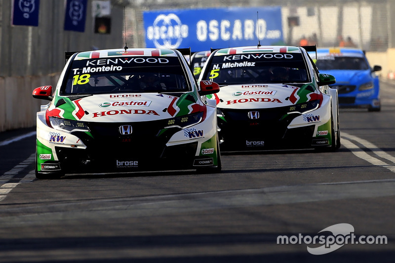 Tiago Monteiro, Honda Racing Team JAS, Honda Civic WTCC