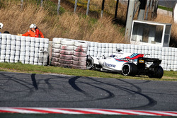 Le crash de Lance Stroll, Williams FW40