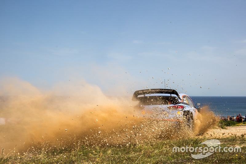 Hayden Paddon, Sebastian Marshall, Hyundai Motorsport Hyundai i20 Coupe WRC