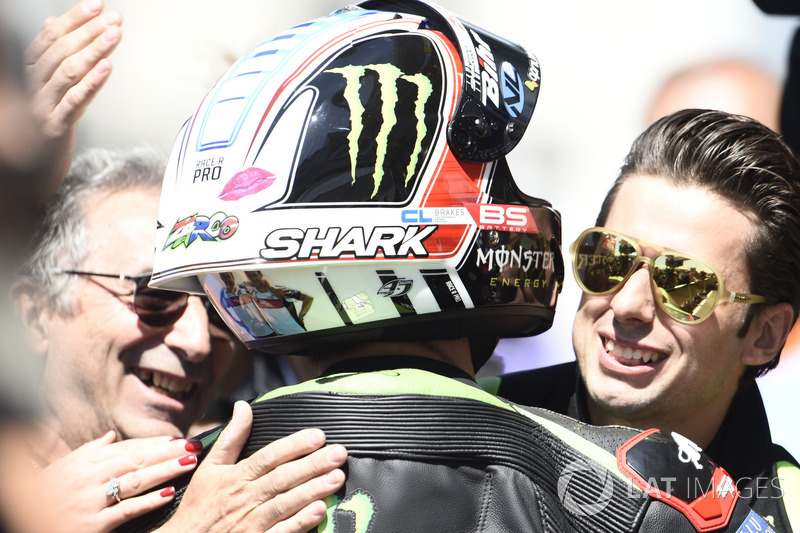 Ganador de la pole Johann Zarco, Monster Yamaha Tech 3