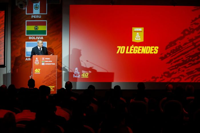 Etienne Lavigne, director de carrera Dakar