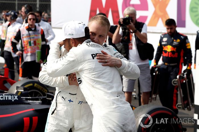 Campeón del Mundo 2017, Lewis Hamilton, Mercedes AMG F1, Valtteri Bottas, Mercedes AMG F1