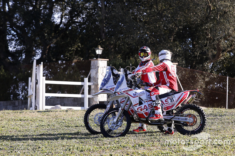 Johnny Aubert, Jonathan Barragán, Cristian España, GasGas Rally Team