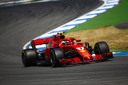 Kimi Raikkonen, Ferrari SF71H.