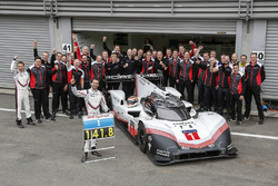 Porsche Team members group photo