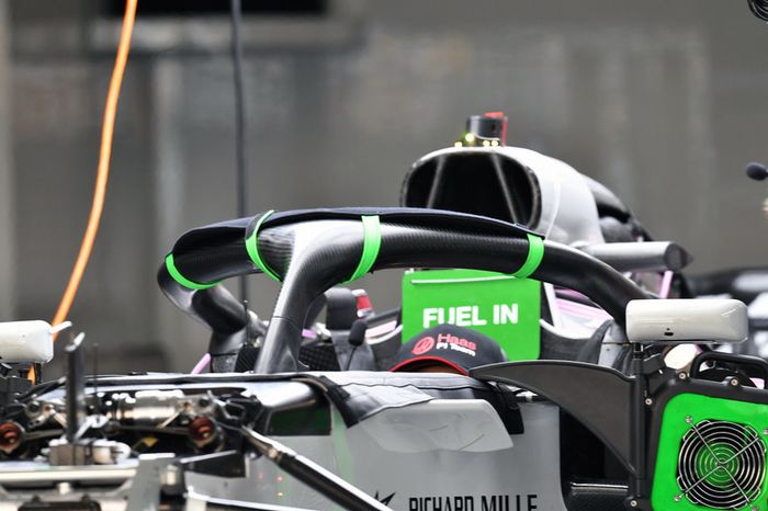 Haas F1 Team VF-18 halo