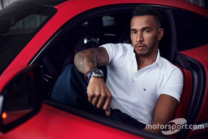 Lewis Hamilton, Tommy Hilfiger fashion photoshoot