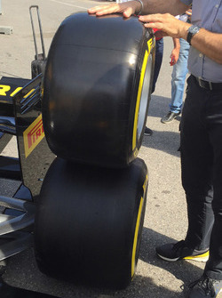 Vergleich der Formel-1-Reifen von Pirelli 2016/2017