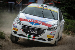 Giuseppe Testa e Daniele Mangiarotti Peugeot 208 R2, Peugeot Sport Italia