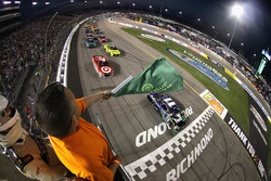 Start: Denny Hamlin, Joe Gibbs Racing, Toyota, führt