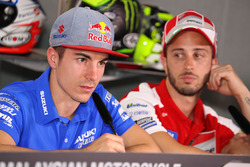 Maverick Viñales, Team Suzuki Ecstar MotoGP en Andrea Dovizioso, Ducati Team